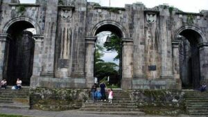 Ruins of the Temple of the Santiago Apostol Parish