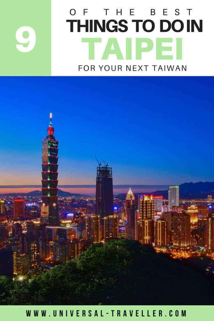 What to do in Taipei, Taiwan. Find here the best Taipei Attractions