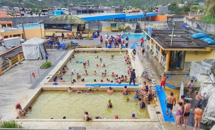 thermal baths banos ecuador