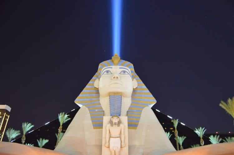 Luxor Sky Beam Las Vegas