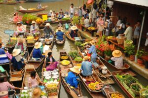 Floating Market thailand