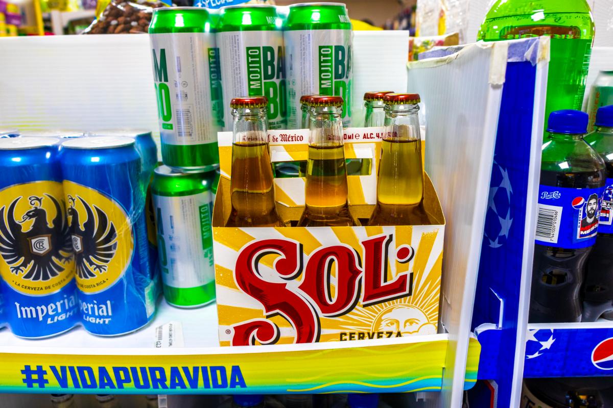 costa rica beer brands