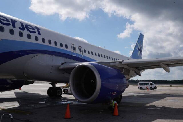 what airlines fly into tulum mexico