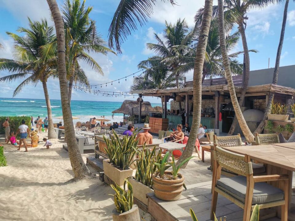 beach club tulum pool