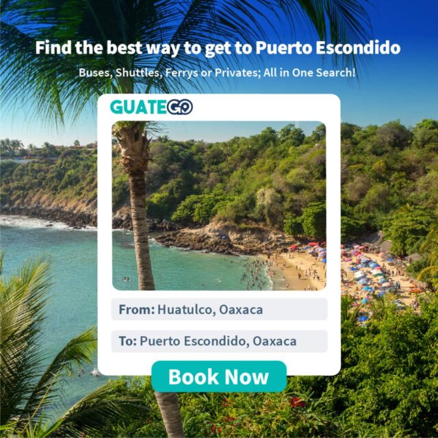 How to get from Huatulco to Puerto Escondido, Mexico