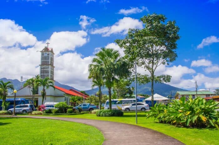 where is la fortuna, costa rica located