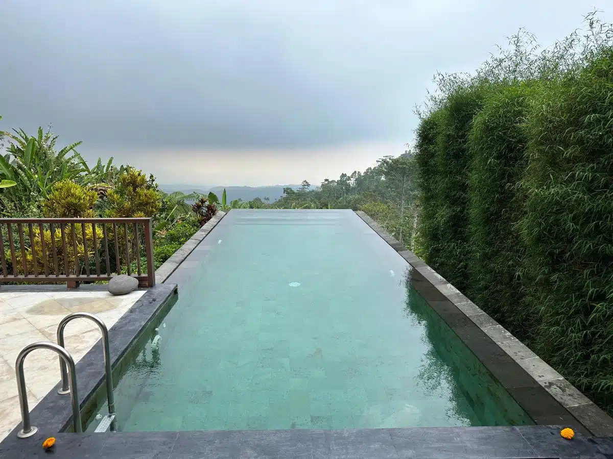 Private Heated Infinity Pool With Rainforest And Mountain Views At A One-Bedroom Pool Villa, Munduk Moding Plantation, North Bali