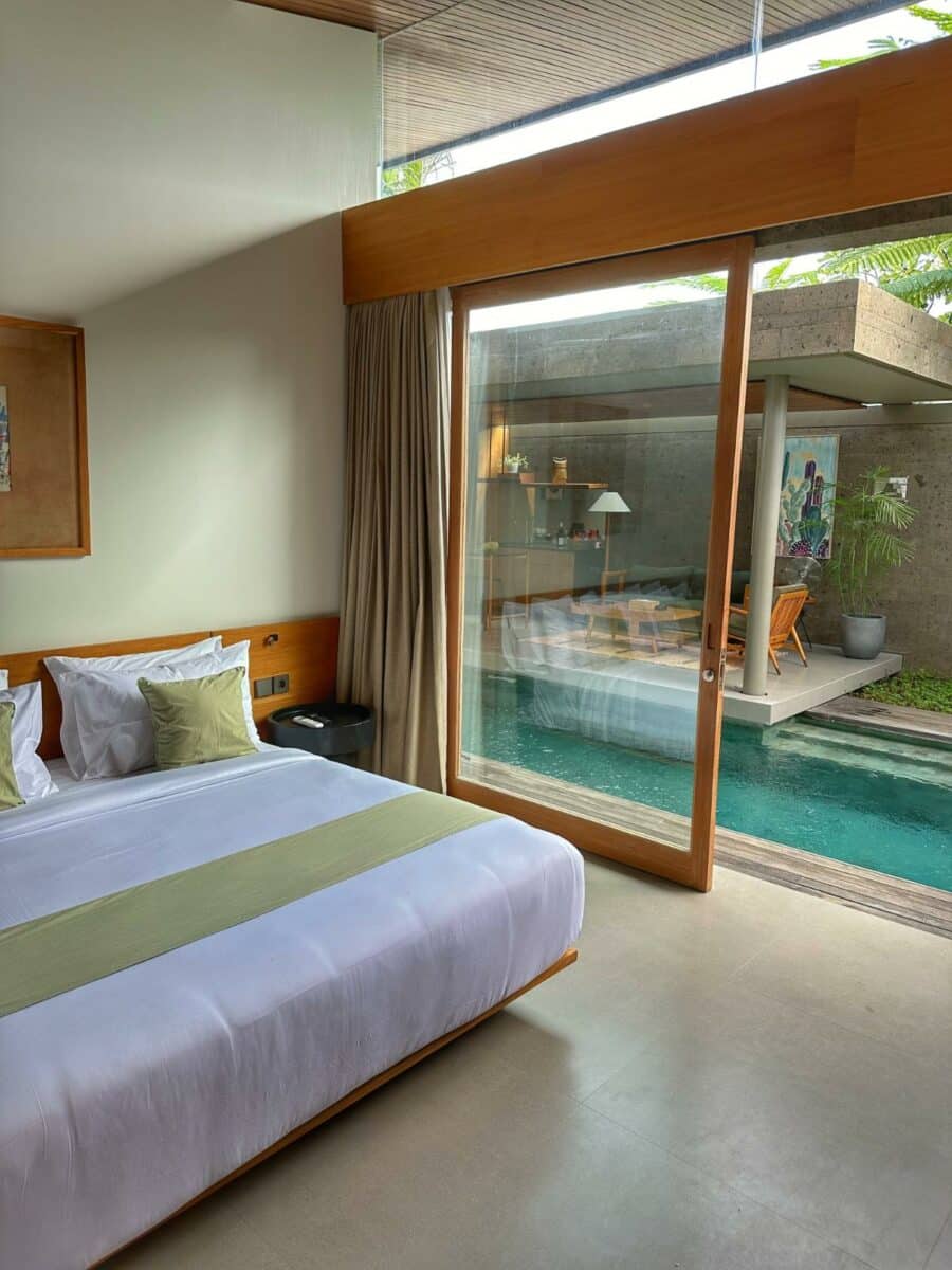 Wohnbereich Unter Freiem Himmel In Der Domisili Villa, Umgeben Von GrüN