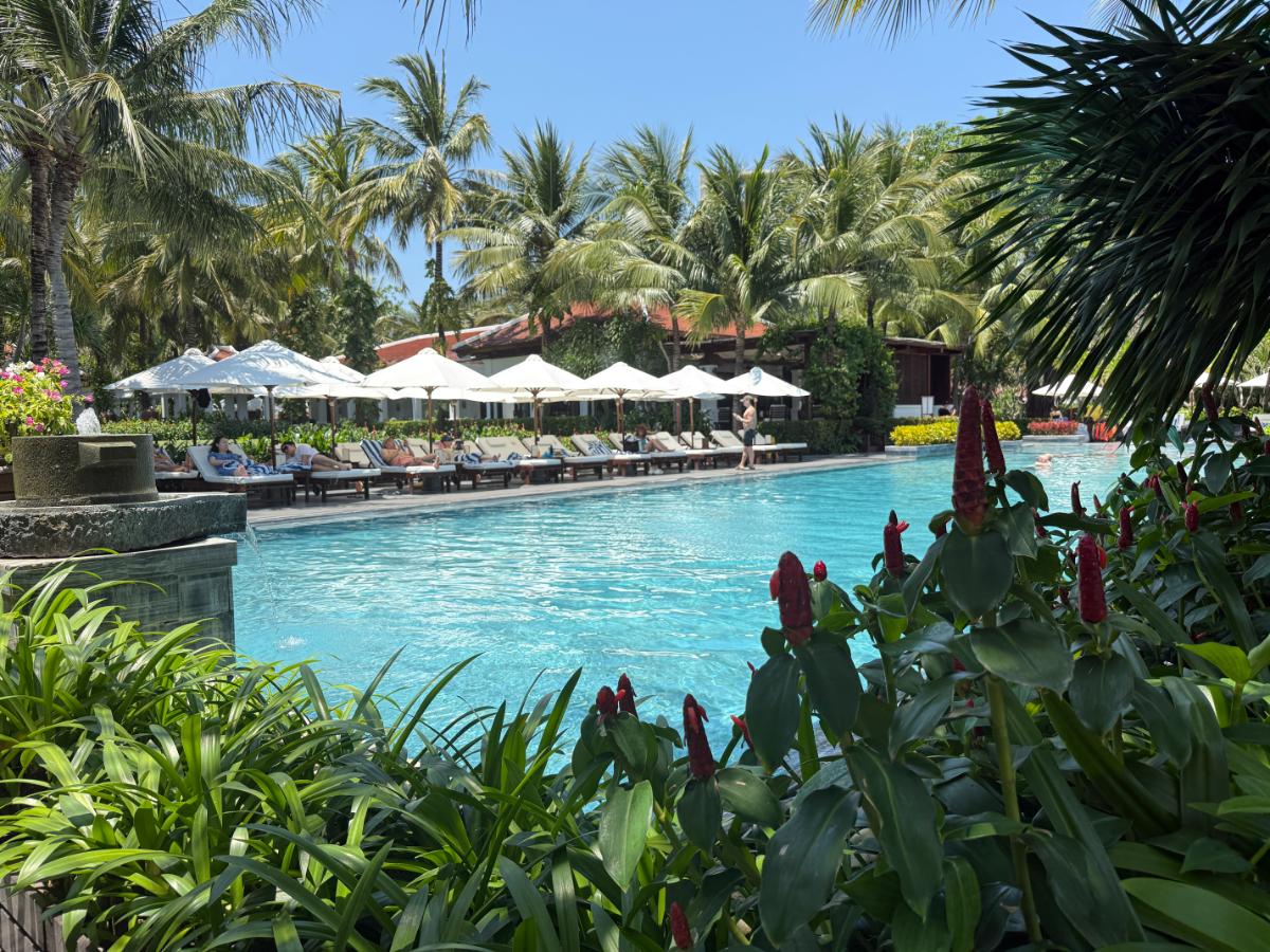 The Anam Farm Organic Kitchen Garden With Vegetables And Herbs At The Anam Cam Ranh Resort