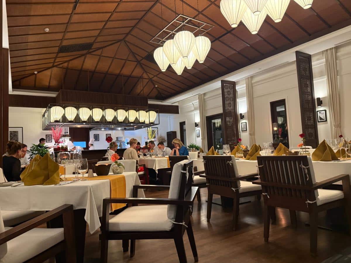 Gourmet Plated Dish At One Of The Anam Cam Ranh Five-Star Dining Restaurants