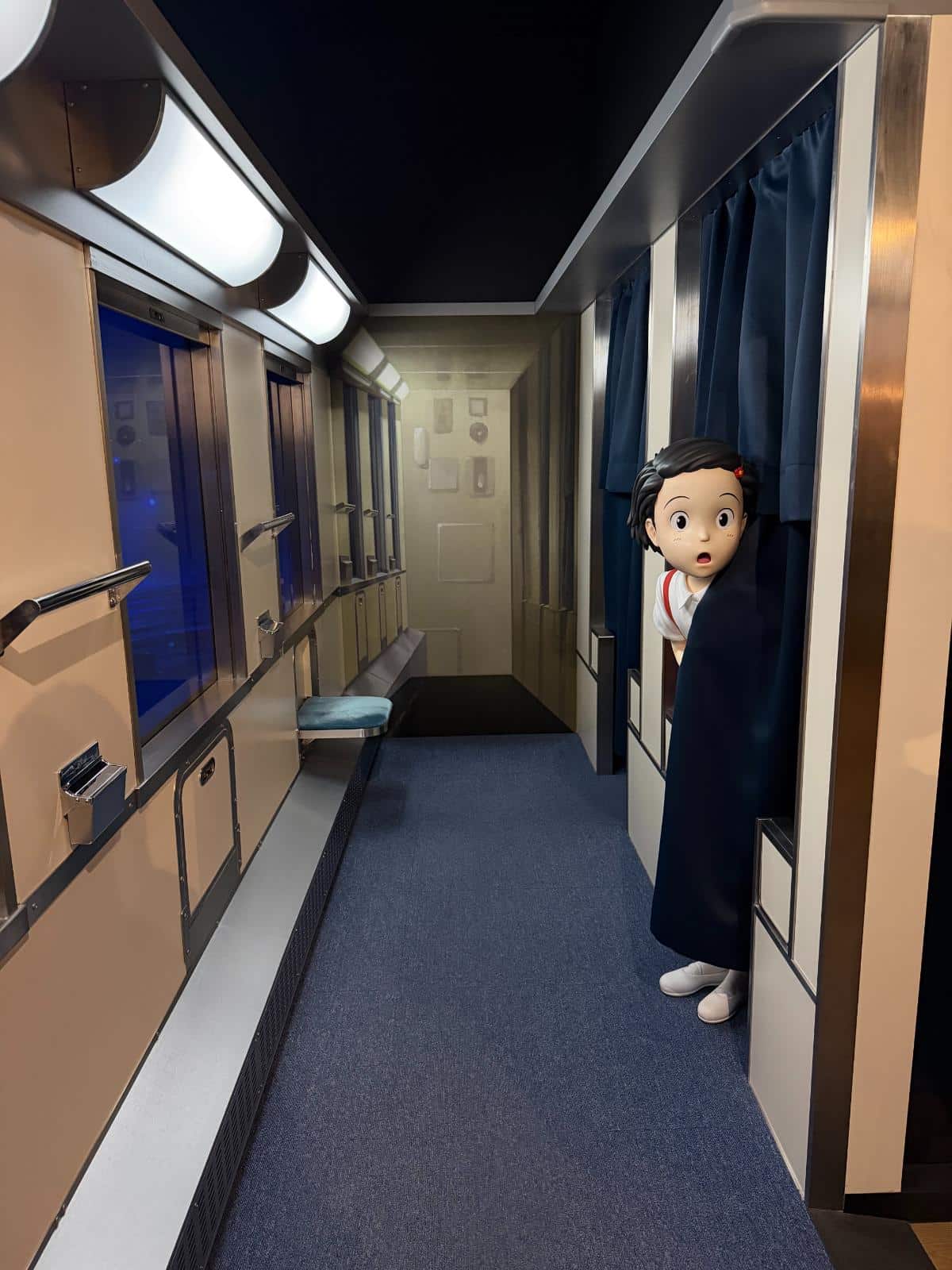 Recreated Train Corridor From Spirited Away Inside Ghibli's Grand Warehouse