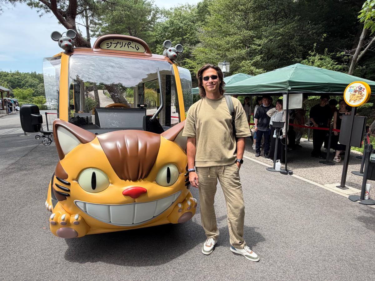 Riding The Catbus Attraction At Ghibli Park