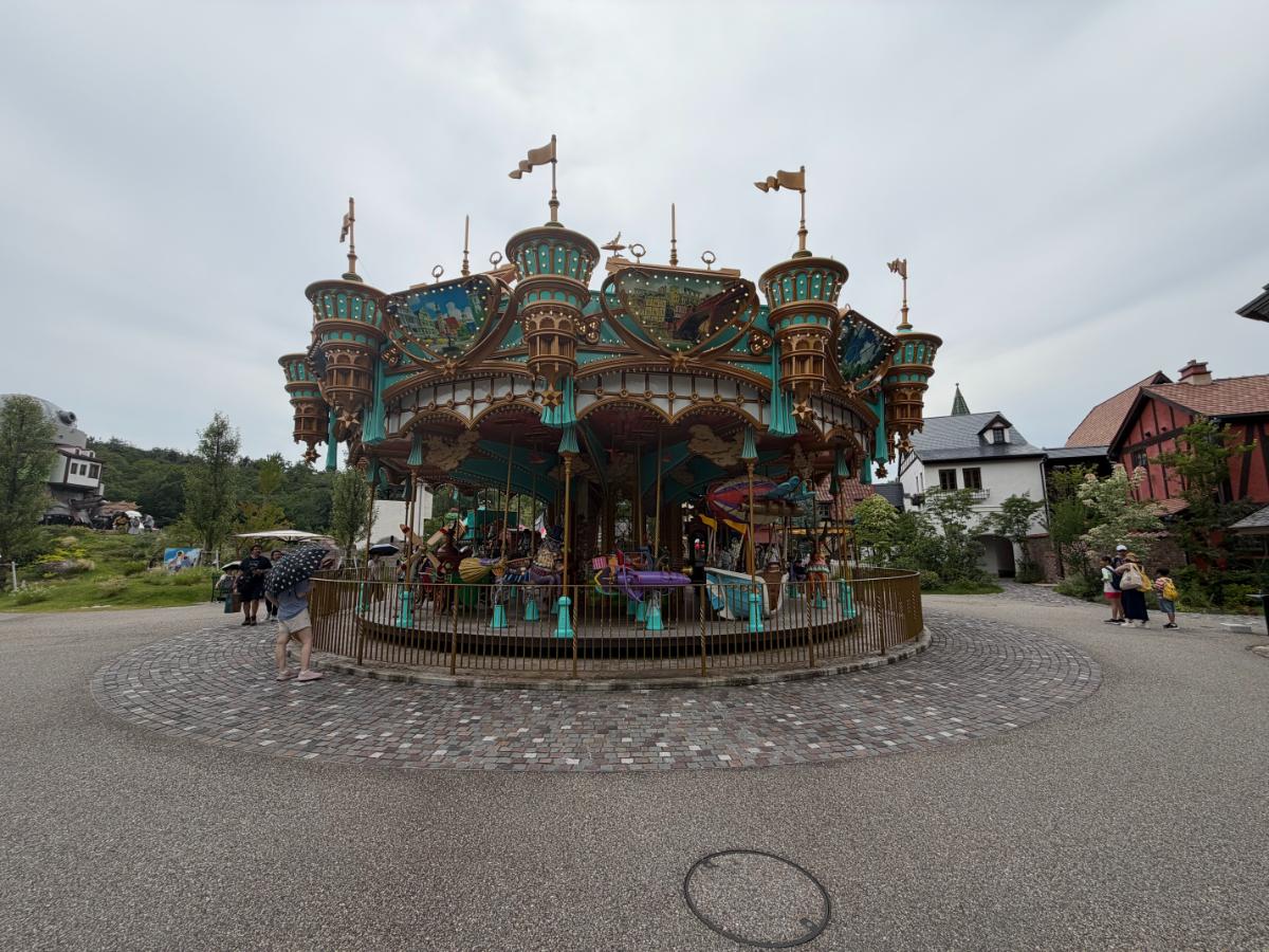 Carousel At The Hill Of Youth Area Of Ghibli Park