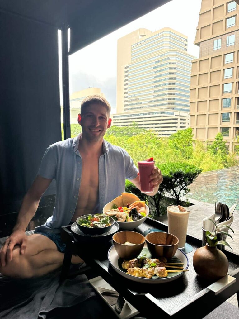 Tim Kroeger Poolside Lunch At Kimpton Maa-Lai Bangkok