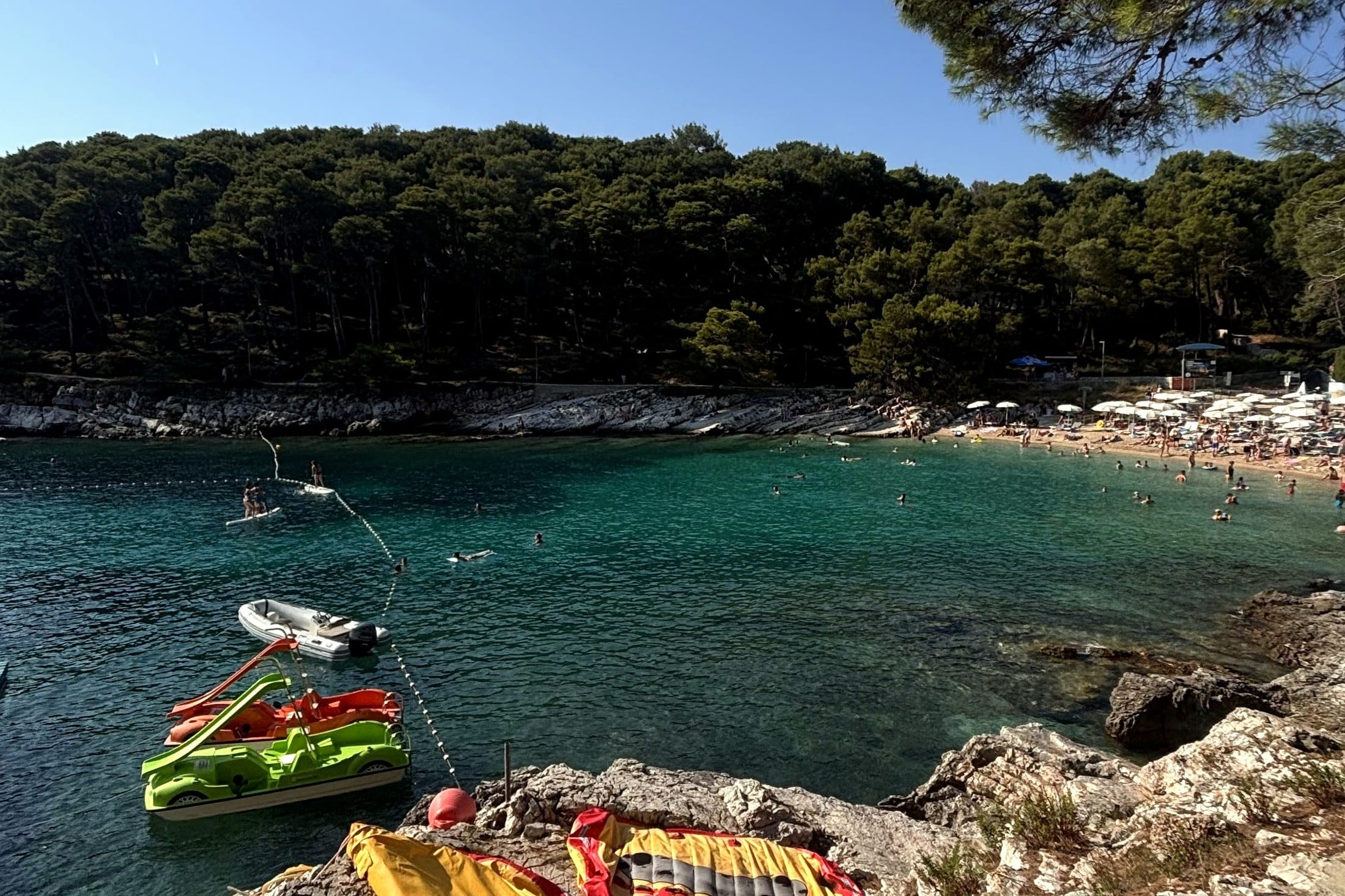 Čikat Bay, Lošinj, Seen From Above
