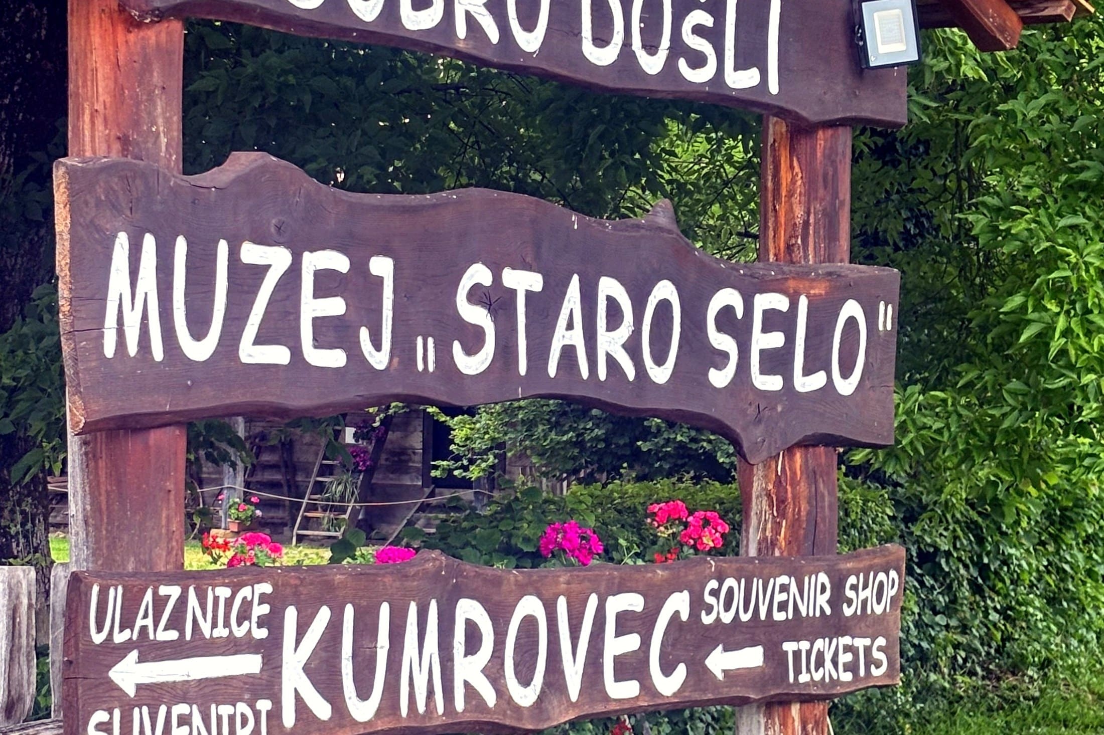Entrance To The Old Village Museum At Kumrovec